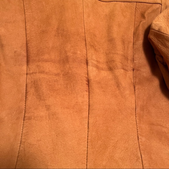 Vintage GEORGETOWN LEATHER DESIGN Button Down Blazer Jacket S - Picture 5 of 16